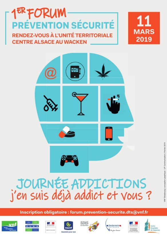 Affiche journée addictions